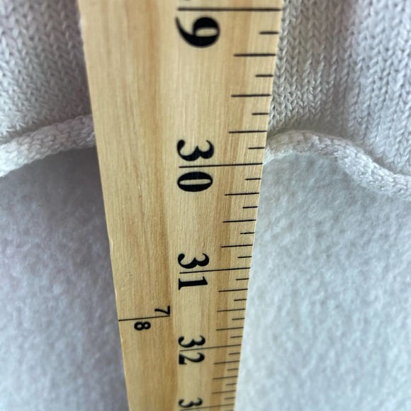 Eileen Fisher White Organic Linen Open Front Cardigan Size Medium - Picture 4 of 6